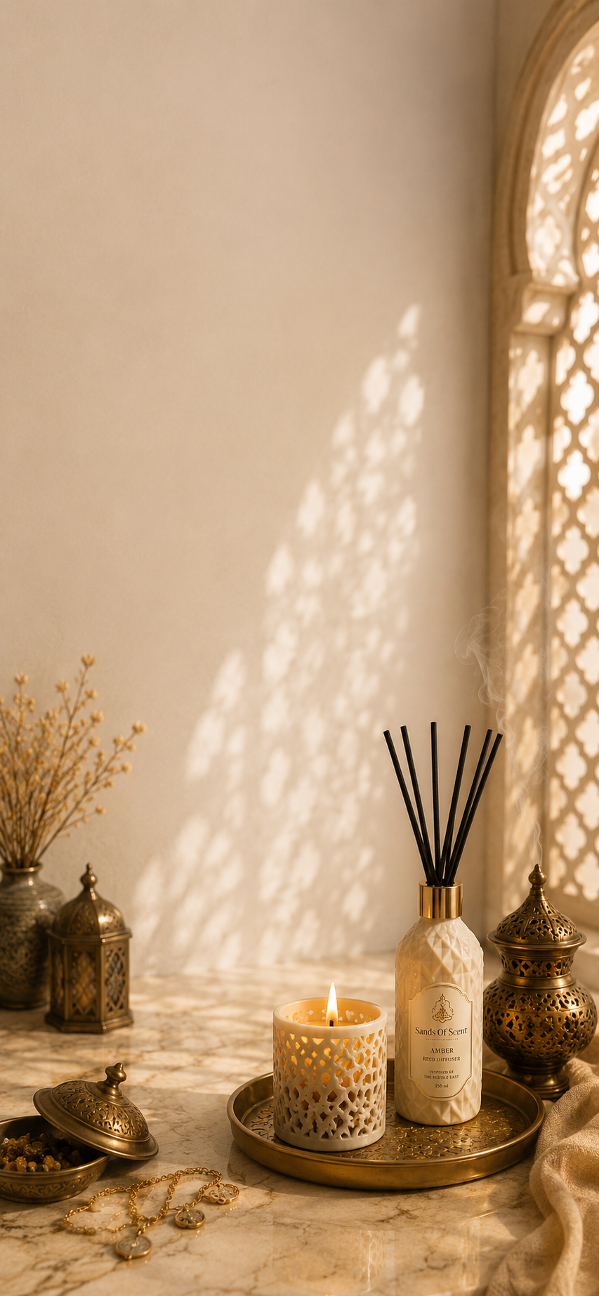 Sands of Scent Boutique — luxury Middle Eastern candles and reed diffusers
